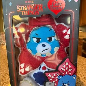 Netflix Stranger Things Demogorgon Care Bear - Blue and Red Plush